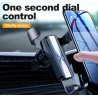 Gravity phone holder - for car air vent - 3 point support - with safety lockHolders