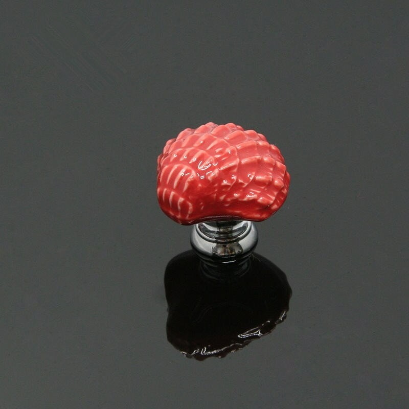Seashell shaped furniture knobs - ceramic handlesFurniture