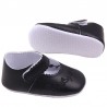 Leather shoes - with flower design - for newborns / babiesShoes
