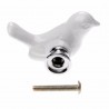 Dove shaped knob - furniture handle - ceramicFurniture