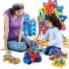 Mini magnetic building blocks - construction set - plasticConstruction