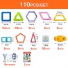 Mini magnetic building blocks - construction set - plasticConstruction
