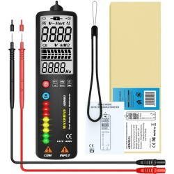 S1 - smart digital multimeter - EBTN LCD display - hidden wire - Voltage detector / Ohm / Hz / NCV - testerMultimeters