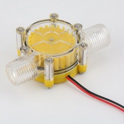 Water flow pump - mini hydro turbine - energy generator - 5V - 12V - 80V - 10WGreen energy