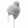 Knitted beanie - with ears protection / pom pom - for girls / boysHats & caps