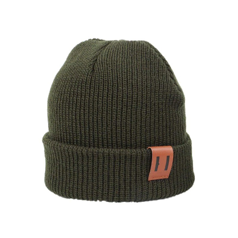 Knitted warm beanie - for girls / boysHats & caps