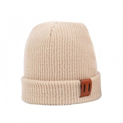 Knitted warm beanie - for girls / boysHats & caps