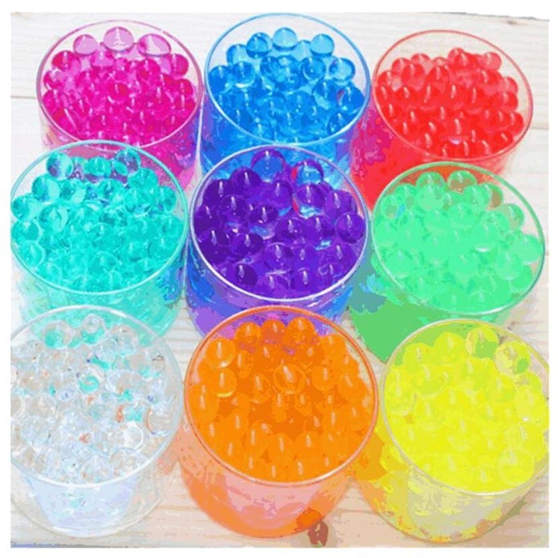 Crystal soil hydrogel - beads growing in the water - Orbiz - 100 piecesDecoration
