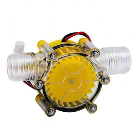 Water flow pump - mini hydro turbine - energy generator - 5V - 12V - 80V - 10WGreen energy