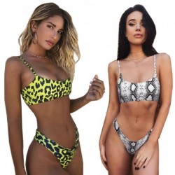 Sexy bikini set - snakeskin / leopard printBeachwear