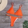 Sexy bikini set - low waist - with decorative metal ringsBeachwear