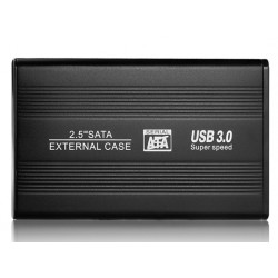 USB 3 - external enclosure for 2.5 inch SATA hard driveHDD case