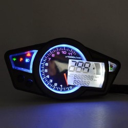 Digital odometer - speedometer for motorcycle with LED LCD displayInstruments