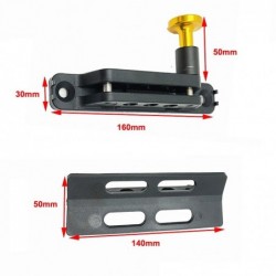 Fire extinguisher holder - adjustable - aluminumSafety & protection