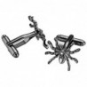 Spider shaped trendy cufflinksCufflinks