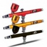 Dual-action airbrush - paint spray gun - kit for nail art / tattoo / cakes decoration - 0.3mmEquipment