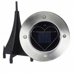 Heart shaped solar lamp - garden light - lawn / porch / patioSolar lighting