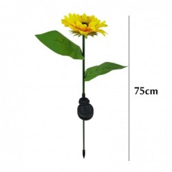 Sunflower shaped garden light - solar powered - LED - waterproofSolar lighting