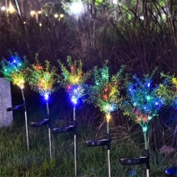Lawn / garden light - lamp - solar powered - LED - waterproof - Christmas treeSolar lighting