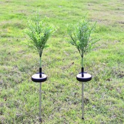 Lawn / garden light - lamp - solar powered - LED - waterproof - Christmas treeSolar lighting