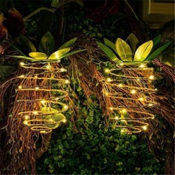 Solar garden light - hanging lamp / lantern - waterproof - LED - pineapple shapeSolar lighting