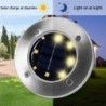 Solar powered ground lamp - garden light - waterproof - LEDSolar lighting