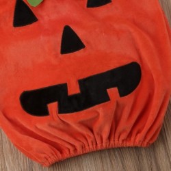 Pumpkin costume - set with sleeveless jumpsuit & hatHats & caps