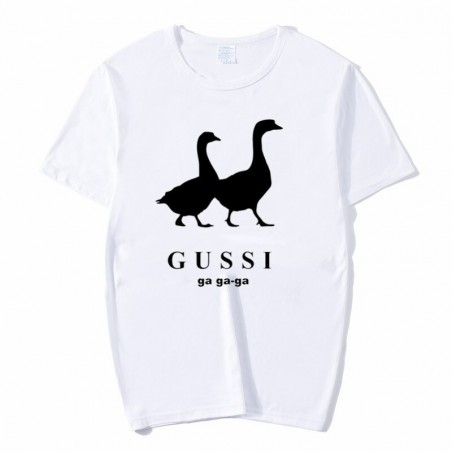 Classic t-shirt with short sleeve - funny duck print - unisexT-shirts