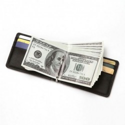 Slim leather wallet - unisex - for business / credit cards / money holder - RFID protectedWallets