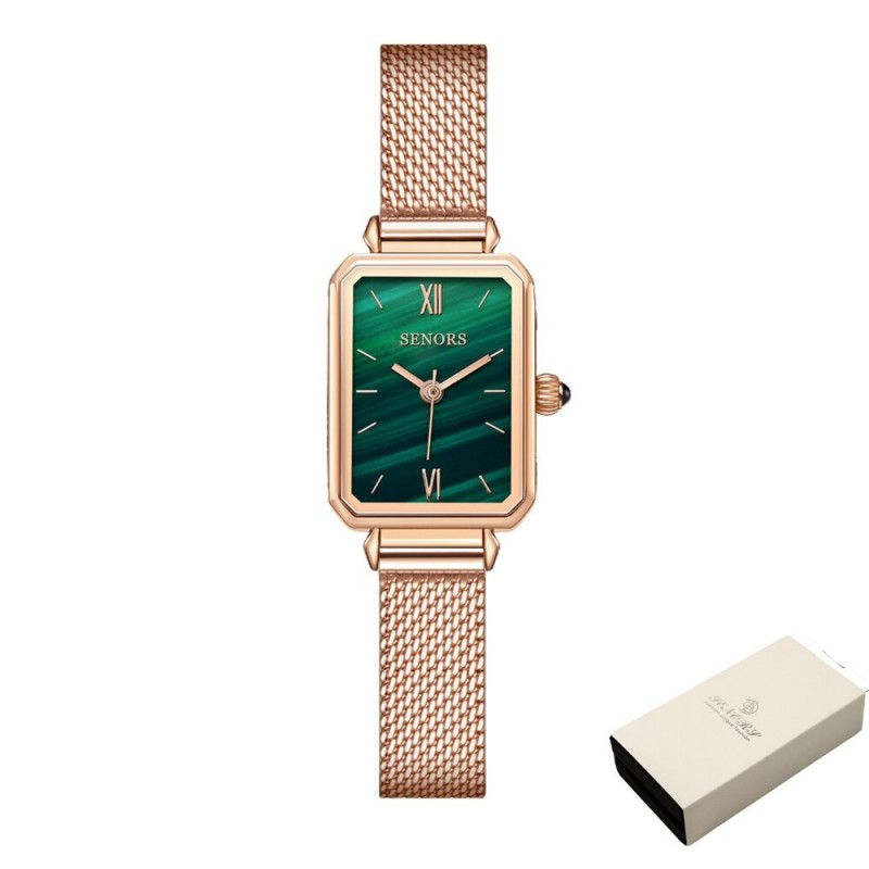 Luxurious quartz watch - stainless steel - mesh - waterproofWatches