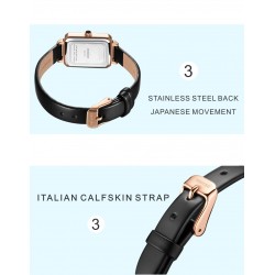Luxurious quartz watch - stainless steel - mesh - waterproofWatches