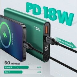 I1006P - portable power bank - charger - dual USB - quick charge 10000mAh - LEDPower Banks