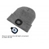 Warm knitted beanie - with LED light - unisexHats & Caps