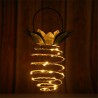 Solar garden light - hanging lamp / lantern - waterproof - LED - pineapple shapeSolar lighting
