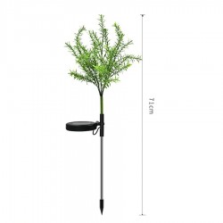 Lawn / garden light - lamp - solar powered - LED - waterproof - Christmas treeSolar lighting