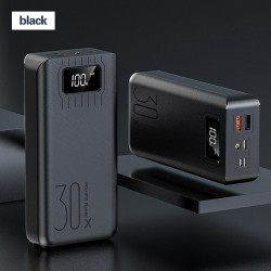 Portable power bank - external battery - charger - 2 USB - LED - 30000mAhPower Banks