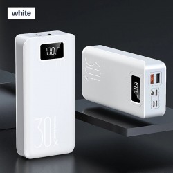 Portable power bank - external battery - charger - 2 USB - LED - 30000mAhPower Banks