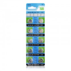 AG13 - 1.55V - alkaline cell battery - 10 piecesBattery
