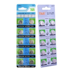 AG13 - 1.55V - alkaline cell battery - 10 piecesBattery