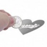 Heart shaped labels - scratch stickers - 2.5cm - 300 piecesDecoration