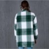 Casual green plaid shirt - long sleeve - button upBlouses & shirts
