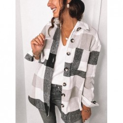 Vintage plaid shirt - with buttons - long sleeveBlouses & shirts