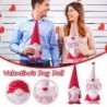 Valentines day long leg gnome - plush doll - 2 piecesValentine's day