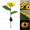 Sunflower shaped garden light - solar powered - LED - waterproofSolar lighting