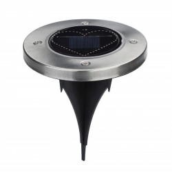 Heart shaped solar lamp - garden light - lawn / porch / patioSolar lighting