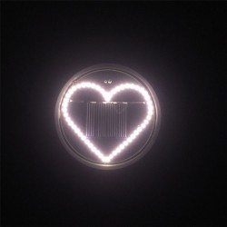 Heart shaped solar lamp - garden light - lawn / porch / patioSolar lighting