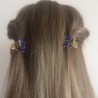 Crab / butterfly shaped retro hair clip - with crystalsHair clips