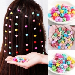 Mini hair clips - flowers / beads shapedHair clips