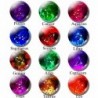 12 zodiac signs - glass round keychainKeyrings