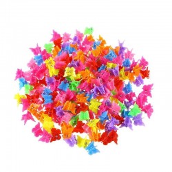 Mini colourful butterflies - hair clipsHair clips